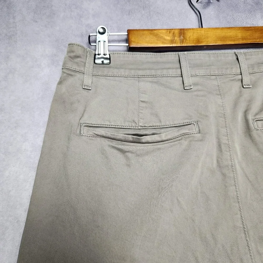 AG Adriano Goldschmied Shorts Mens 33R Gray The Griffin Tailored Stretch Casual‎
